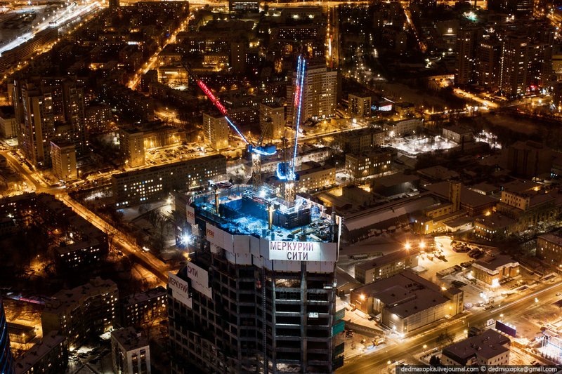Moszkva Európa legmasabb épületéből - Fesztelen mindennapok -  - Englischrussian, érdekességek, Moszkva, 