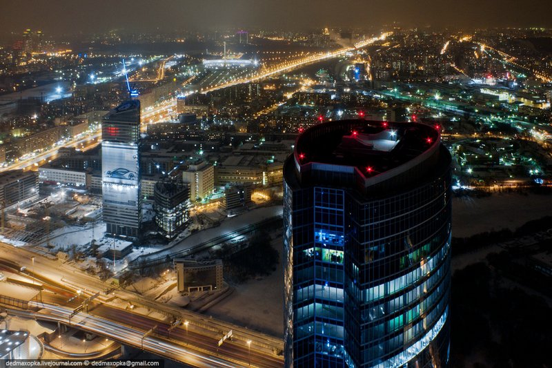 Moszkva Európa legmasabb épületéből - Fesztelen mindennapok -  - Englischrussian, érdekességek, Moszkva, 