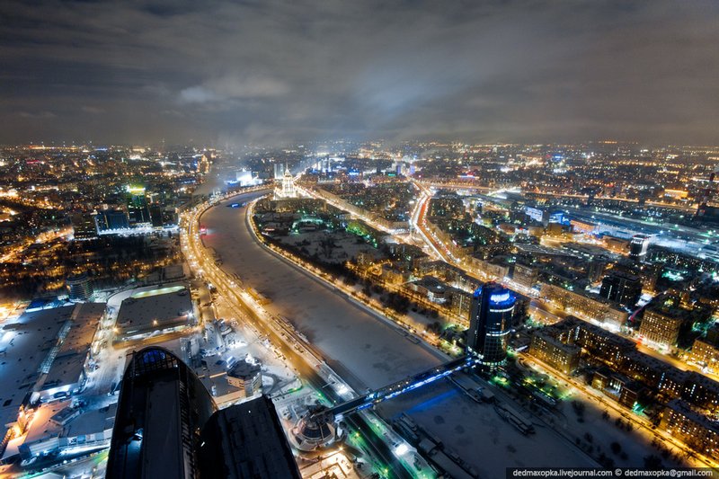 Moszkva Európa legmasabb épületéből - Fesztelen mindennapok -  - Englischrussian, érdekességek, Moszkva, 