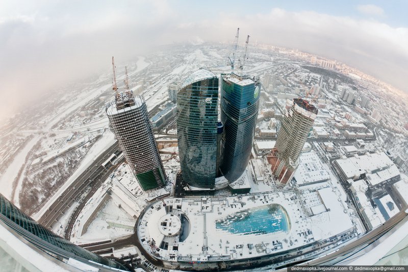 Moszkva Európa legmasabb épületéből - Fesztelen mindennapok -  - Englischrussian, érdekességek, Moszkva, 