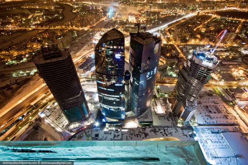 Moszkva Európa legmasabb épületéből - Fesztelen mindennapok -  - Englischrussian, érdekességek, Moszkva, 