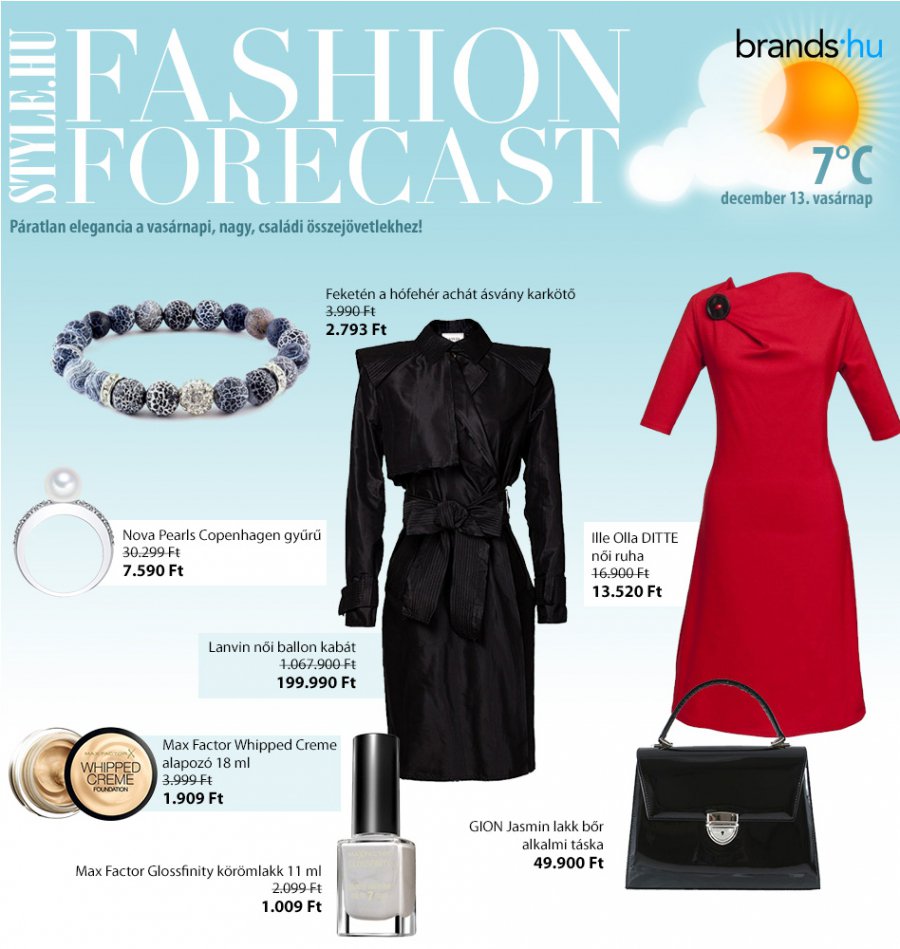 Fashion Forecast - December 13. - DIVAT&STÍLUS - Stílusiskola - brands.hu, divat, fashion forecast, stílus, 