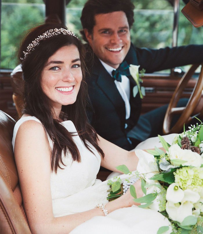 Téli esküvő egy fenyőfarmon - STYLENEWS -  - boldogság, esküvő, tél, 