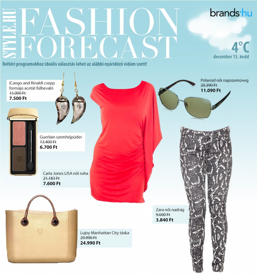 Fashion Forecast - December 15. - DIVAT&STÍLUS - Stílusiskola - brands.hu, divat, fashion forecast, stílus, 