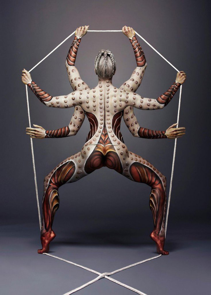 Nem fogod elhinni, hogy ezek a testfestő művészek mit művelnek az emberi testtel - STYLENEWS -  - érdekességek, művészet, test, testfestés, 