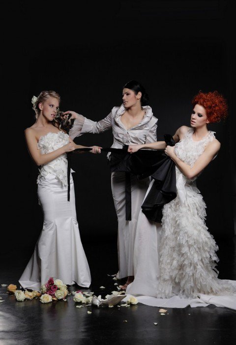 A fekete az új fehér? - Esküvő -  - esküvő, fehér, fekete, menyasszony, 