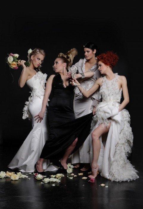 A fekete az új fehér? - Esküvő -  - esküvő, fehér, fekete, menyasszony, 