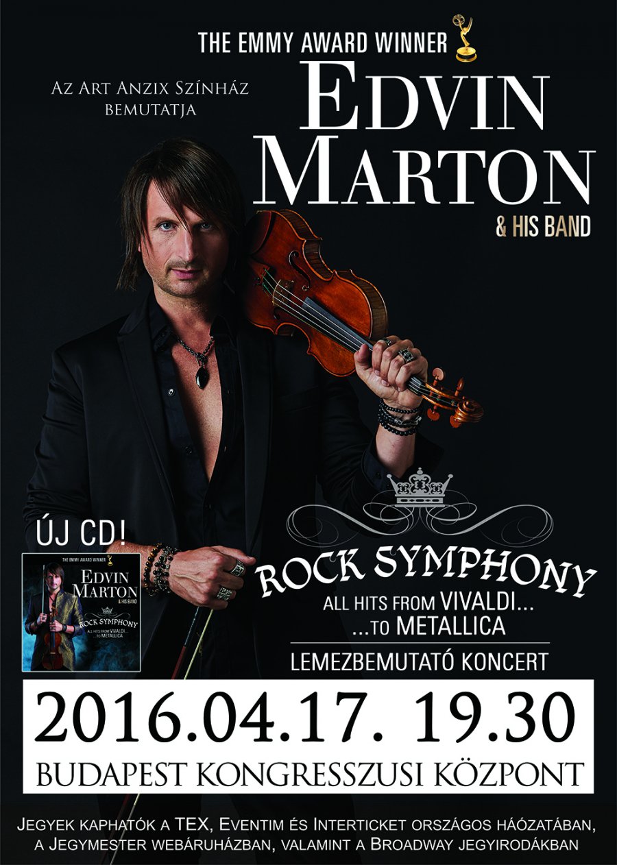 Rock Symphony - Rendezvények -  - edvin marton, koncert, rendezveny.hu, 