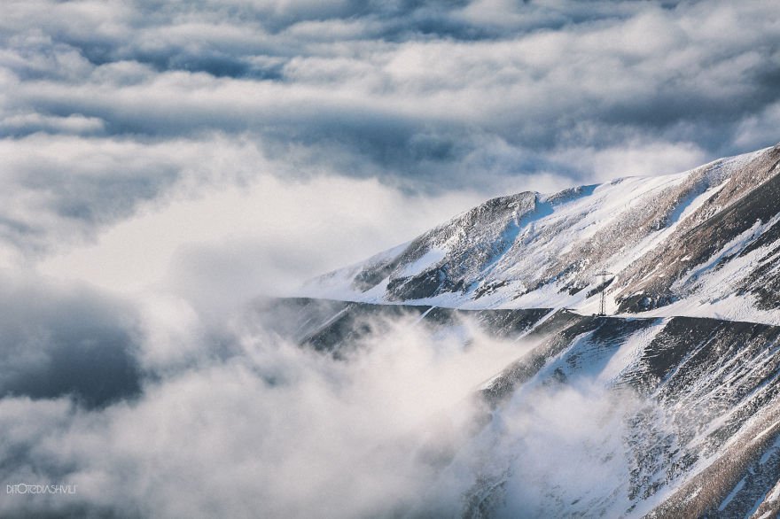 Lélegzetelállító természeti fotók a különleges Grúziáról, madártávlatból - STYLENEWS -  - képgaléria, tél, természet, 