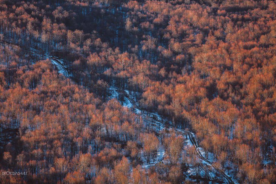 Lélegzetelállító természeti fotók a különleges Grúziáról, madártávlatból - STYLENEWS -  - képgaléria, tél, természet, 