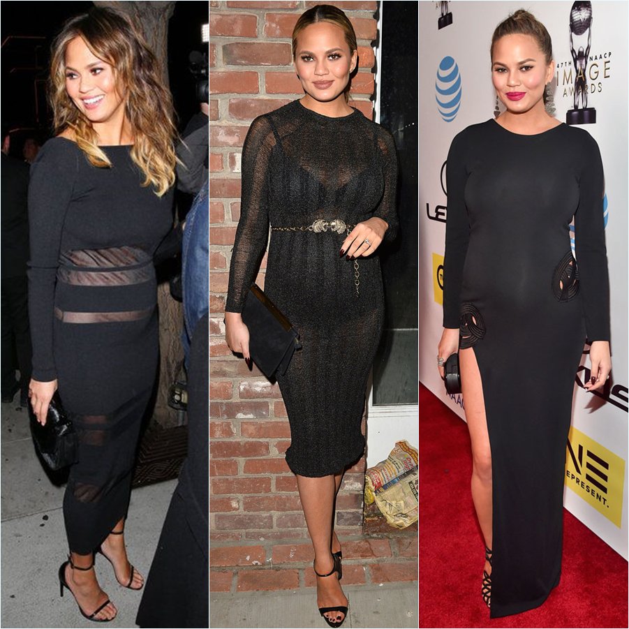 Chrissy Teigen imádnivaló kismama stílusa - DIVAT&STÍLUS - Celebrity - divat, kismama, stílus, 