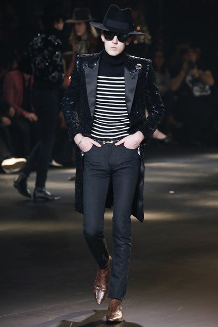 David Bowie és Mick Jagger gyermekei - Stílusiskola -  - david bowie, férfi divat, mick jagger, ready to wear, runway, saint laurent, 