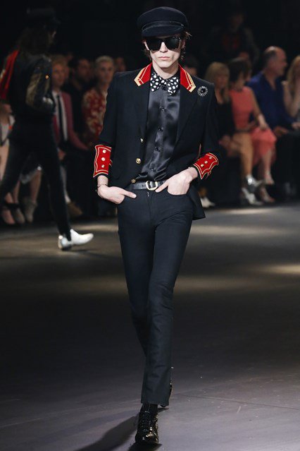 David Bowie és Mick Jagger gyermekei - Stílusiskola -  - david bowie, férfi divat, mick jagger, ready to wear, runway, saint laurent, 