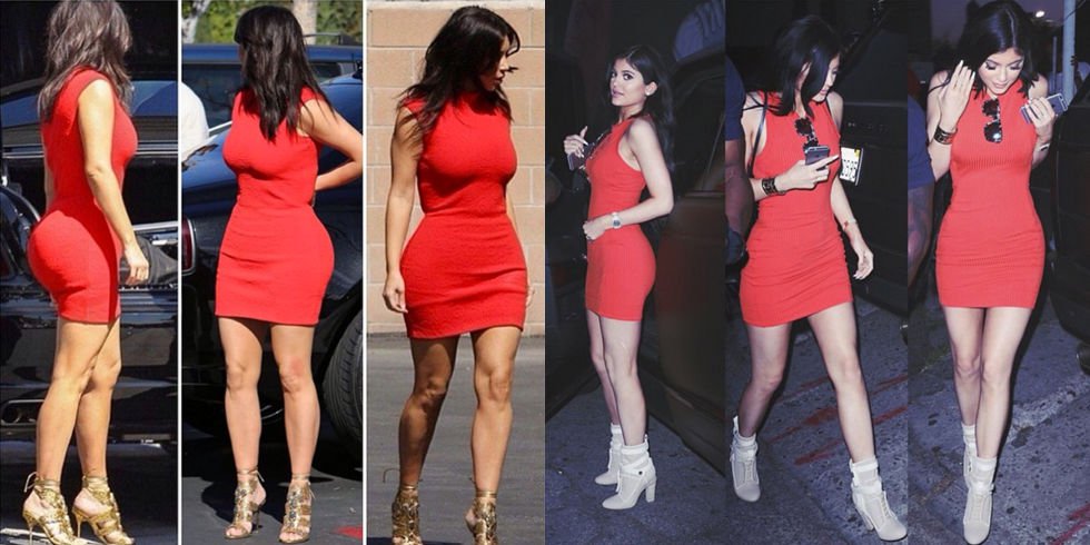 16 alkalom, amikor Kylie Jenner és Kim Kardashian ugyanúgy öltöztek fel - Celebrity -  - celebrity, kim kardashian, kylie jenner, stílus, sztárok, trend, 