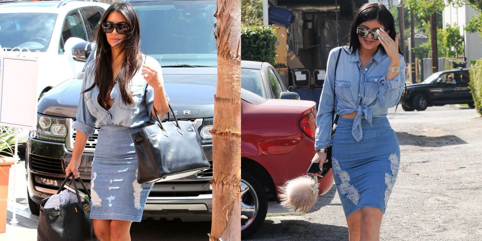 16 alkalom, amikor Kylie Jenner és Kim Kardashian ugyanúgy öltöztek fel - Celebrity -  - 