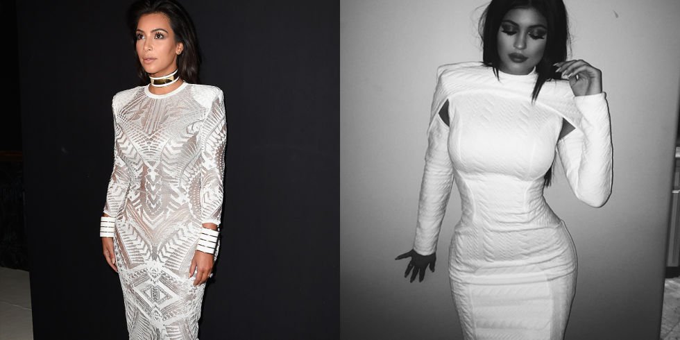 16 alkalom, amikor Kylie Jenner és Kim Kardashian ugyanúgy öltöztek fel - Celebrity -  - celebrity, kim kardashian, kylie jenner, stílus, sztárok, trend, 