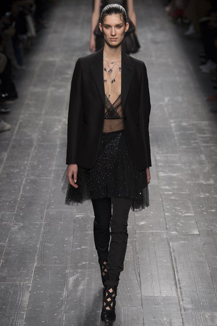 Black is the new black - Stílusiskola -  - fashion week, paris, ready to wear, runway, valentino, 