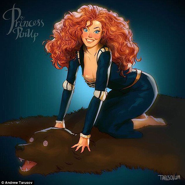 Így festenek a Disney hercegnők pin up girlként - STYLENEWS -  - 
