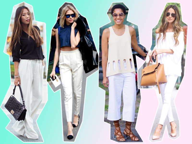 Stílusiskola: Hogyan hordj fehér nadrágot - DIVAT&STÍLUS - Stílusiskola - divat, fehér, nadrág, stílus, stílusiskola, 