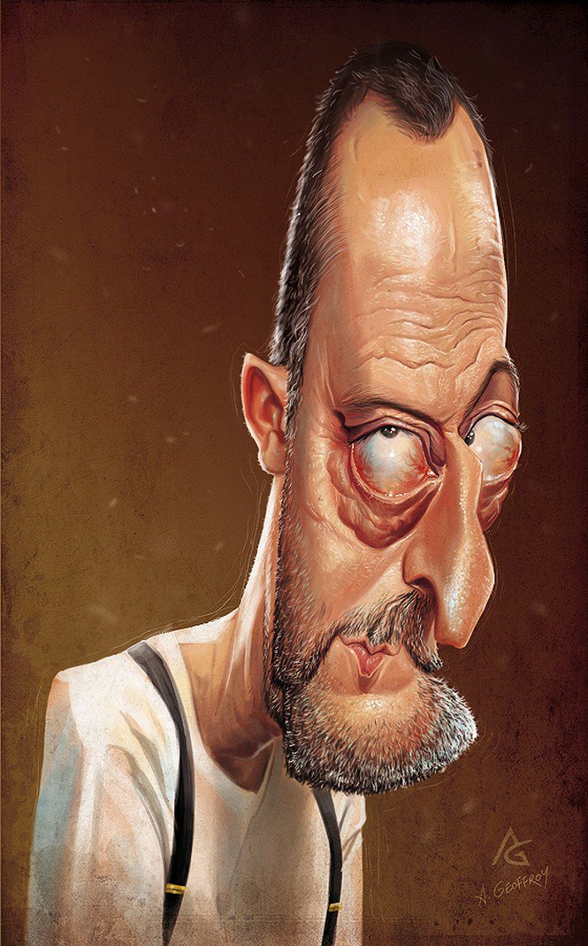 Anthony Geoffroy karikatúrái - Otthon & Design -  - Anthony Geoffroy, Axel Foley, Back to the future, Caricature, Dr. house, híresség, Horatio Caine, Jack Bauer, Jean Reno, John McClane, karikatúra, Leslie Nielsen, Lethal Weapon, Michael Scofield, rajz, Robert De Niro, 