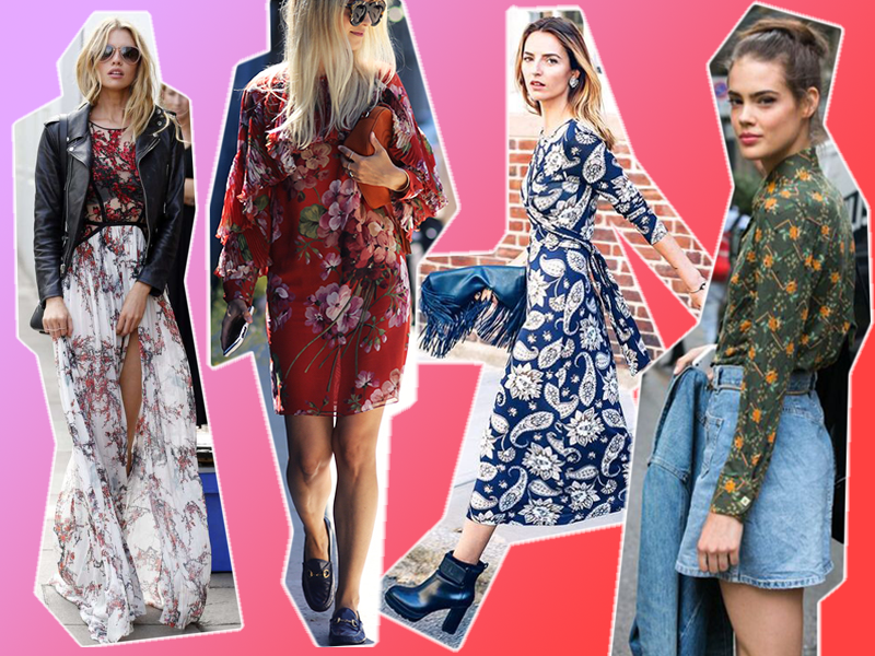 Stílusiskola: Hogyan viselj virágmintát - DIVAT&STÍLUS - Stílusiskola - megjelenés, stílus, tavaszi divat, virágminta, 