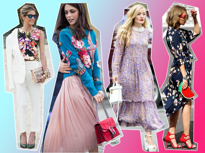 Stílusiskola: Hogyan viselj virágmintát - DIVAT&STÍLUS - Stílusiskola - megjelenés, stílus, tavaszi divat, virágminta, 