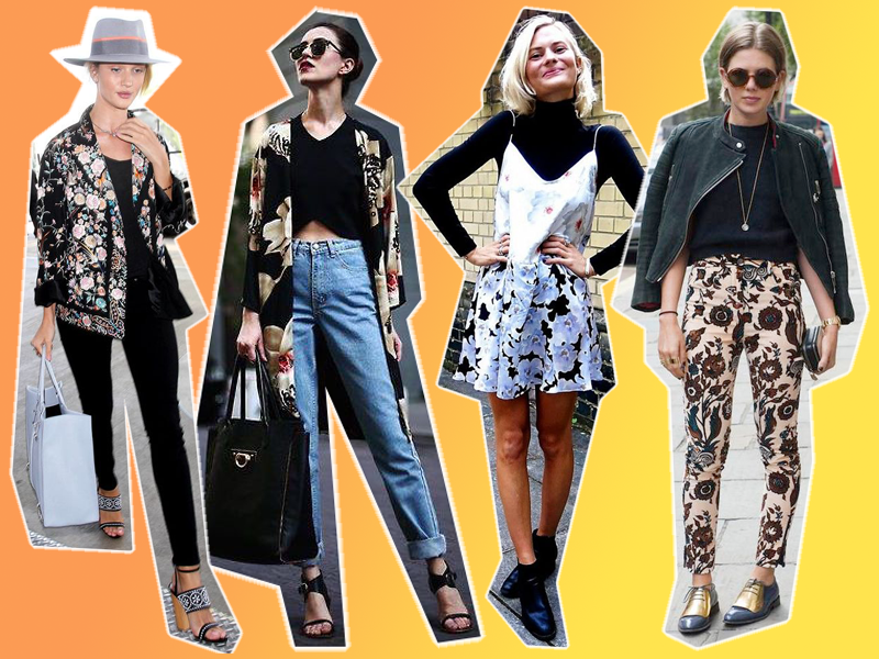 Stílusiskola: Hogyan viselj virágmintát - DIVAT&STÍLUS - Stílusiskola - megjelenés, stílus, tavaszi divat, virágminta, 
