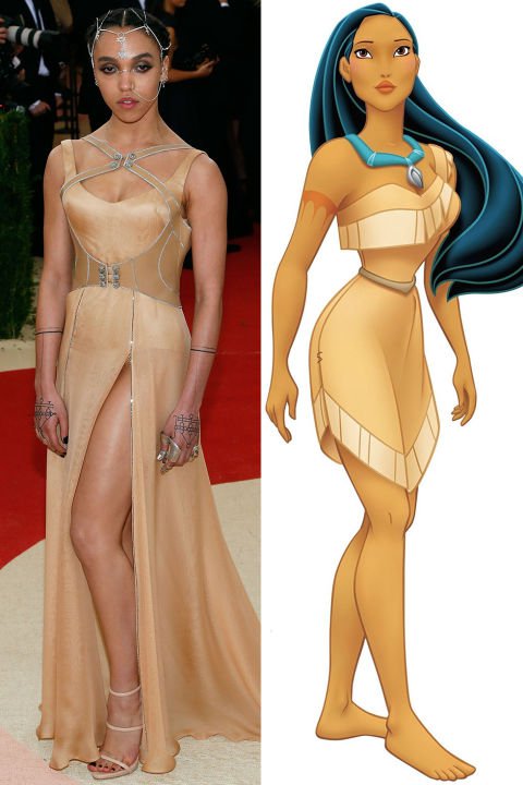 Ilyen az, amikor a sztárok Disney hercegnőnek öltöznek a vörös szőnyegen - Celebrity -  - a kis hableány, aladdin, aranyhaj, disney, disney filmek, disney hercegnő, disney mesék, disneyland, jázmin, rapunzel, 