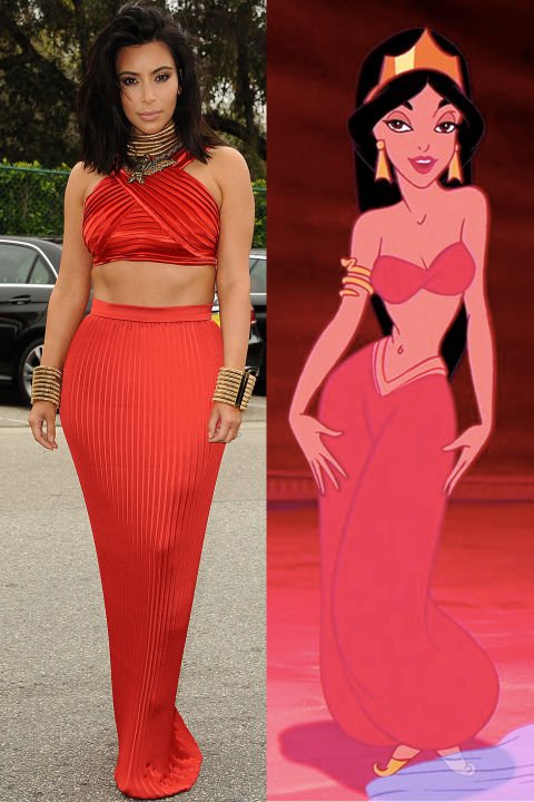 Ilyen az, amikor a sztárok Disney hercegnőnek öltöznek a vörös szőnyegen - Celebrity -  - a kis hableány, aladdin, aranyhaj, disney, disney filmek, disney hercegnő, disney mesék, disneyland, jázmin, rapunzel, 