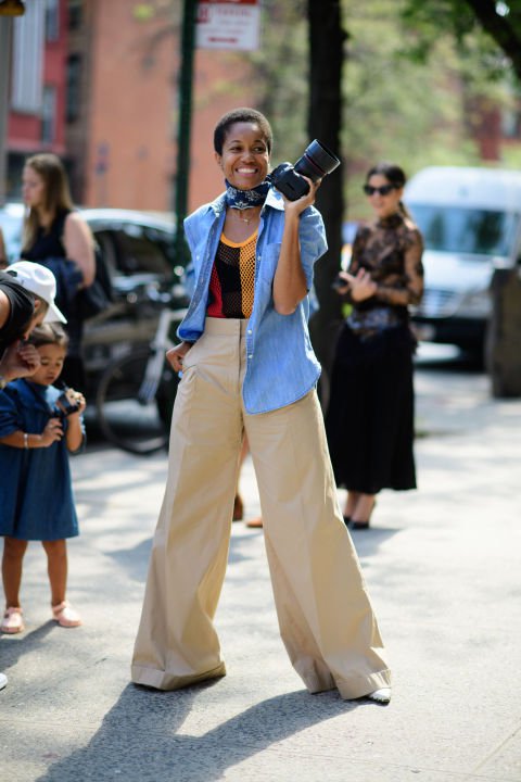 Az utca embere jobban fest, mint egy manöken - Őrült jó streetstyle outfiteket a New York Fashion Weekről - Stílusiskola -  - 