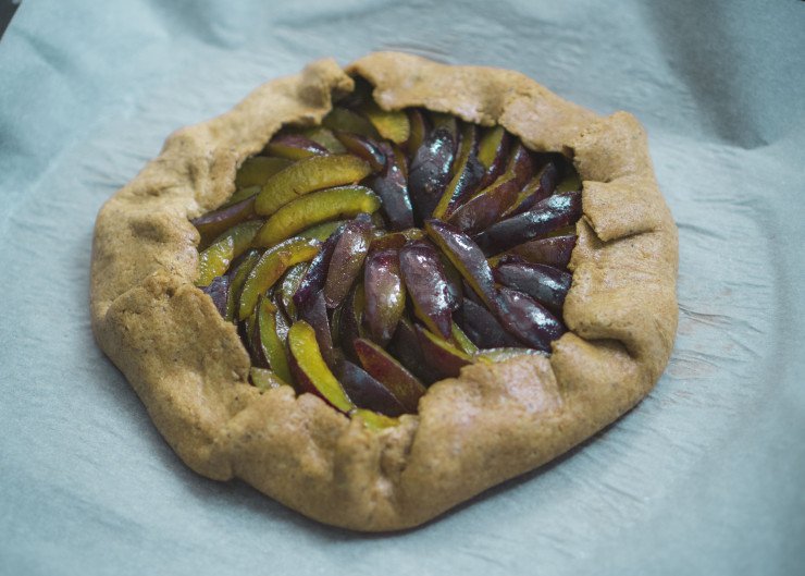 Szilvás galette recept ( vegán) - STYLELIFE - Gasztronómia - friss receptek, szilva, vegán, 